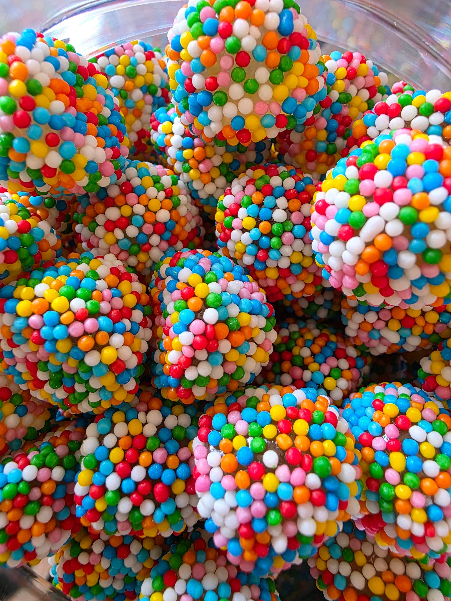 Mûres perlées Multicolores "HALAL" - 100g