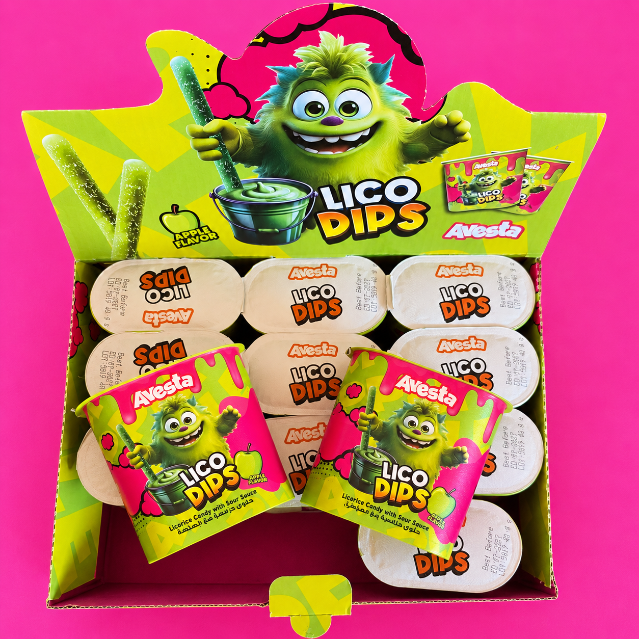 Avesta Lico Dips Apple - Boite 40g