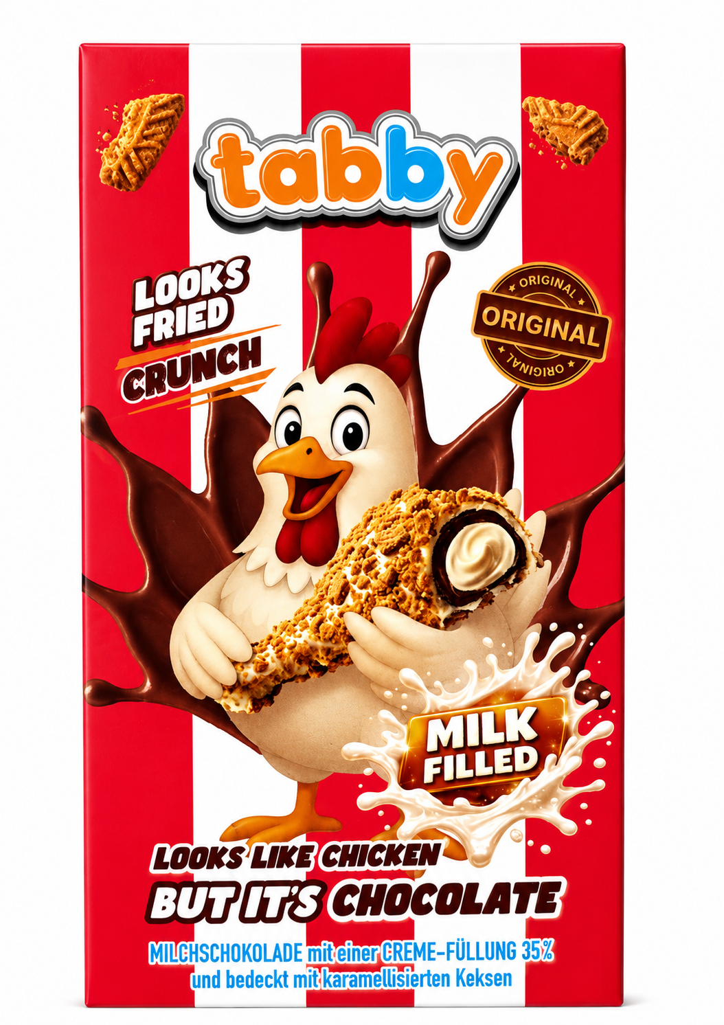 Crunchy Chicken Chocolate - 50g