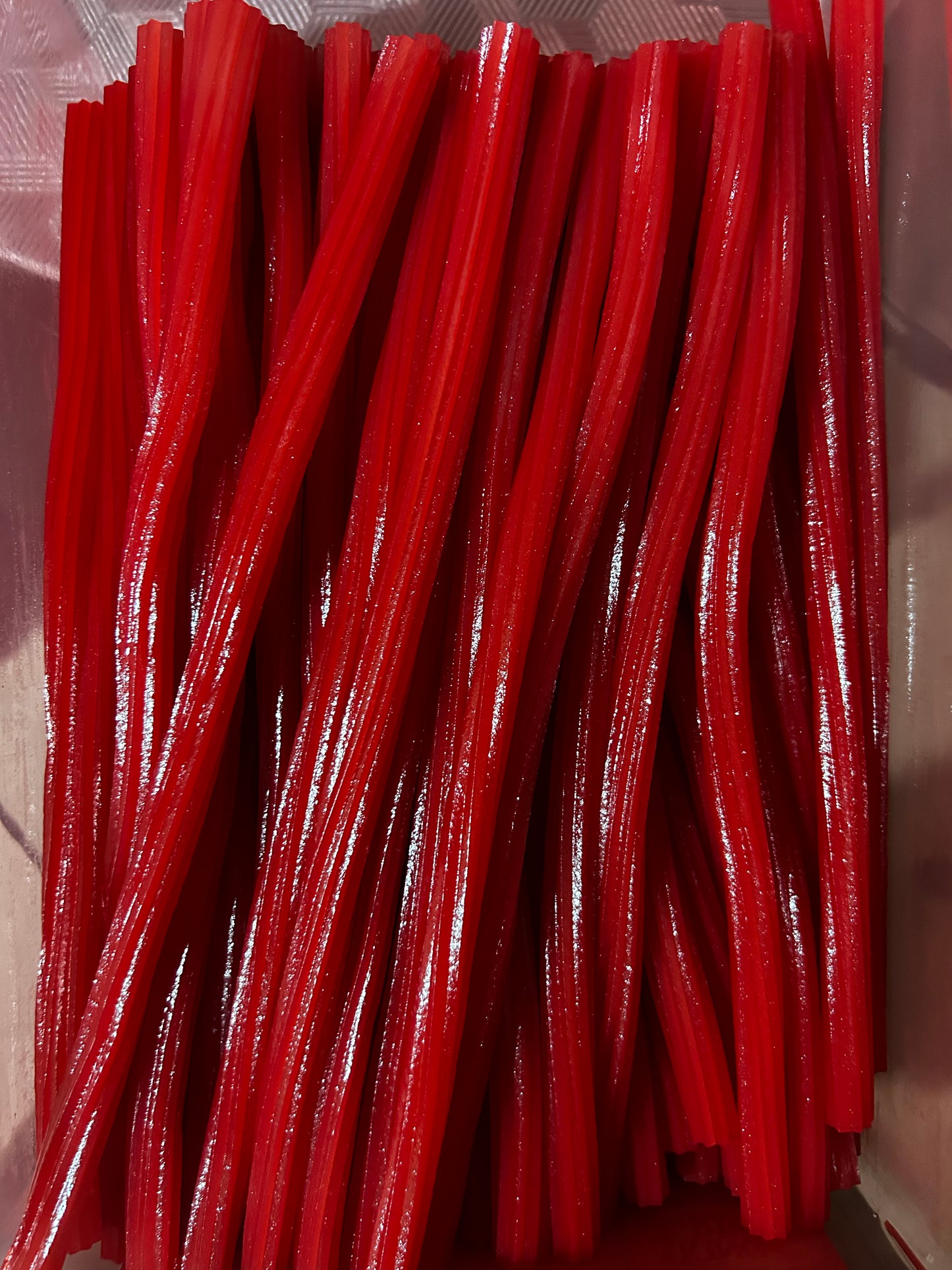 Torsades Fraise <<Sans Sucre>> - Lot de 5