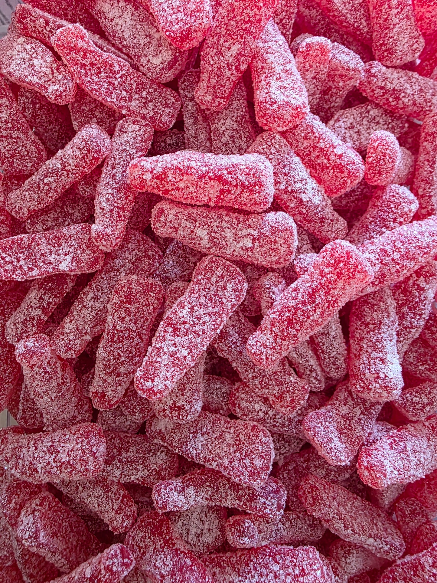 Bouteilles Hallonshots "Bonbons Suédois" - 100g