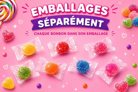 Bonbons Suedois - Choisissez votre emballage - Séparément