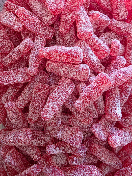 Bouteilles Hallonshots "Bonbons Suédois" - 100g