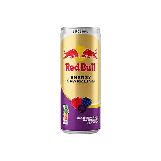 Red Bull Cassis, Framboise, saveur Zéro Sucre